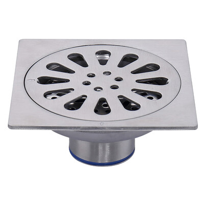 CVBAB 304 stainless steel floor drain shallow water seal deodorant floor drain automatic sealing type large flow thickening anti-blocking floor drain CV3301
CVBAB 304 stainless steel floor drain shallow water seal deodorant floor drain automatic sealing type large flow thickening anti-blocking floor drain CV3301