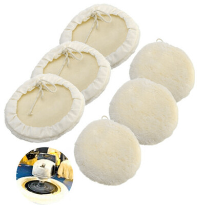 7 Inch Wool Buffing Pad Polishing Polisher Detailing Buffer Pad For Car SUV