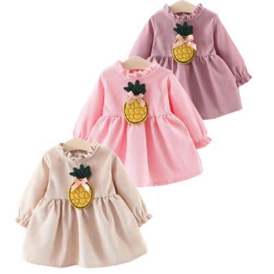 Childern Baby Girl Pineapple Pleated Lovely Princess Party Wedding Long Sleeve Dress Winter Clothes
Childern Baby Girl Pineapple Pleated Lovely Princess Party Wedding Long Sleeve Dress Winter Clothes
