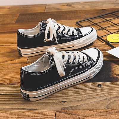 Canvas shoes female Joker student shoes 2019 tide shoes ins black retro new Korean version of autumn shoes
Canvas shoes female Joker student shoes 2019 tide shoes ins black retro new Korean version of autumn shoes