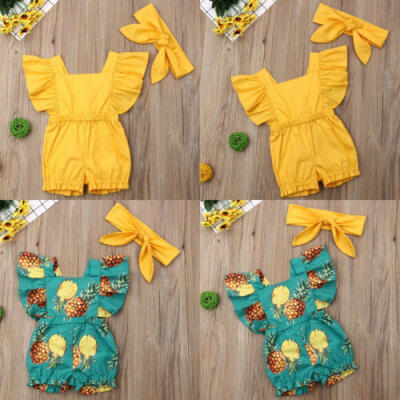 US Summer Kids Baby Girl Cotton Romper Bodysuit Jumpsuit Outfits Sunsuit Clothes
US Summer Kids Baby Girl Cotton Romper Bodysuit Jumpsuit Outfits Sunsuit Clothes