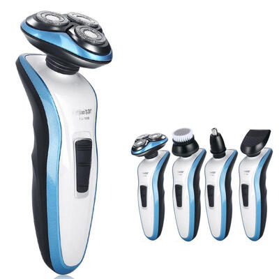 4-in-1 4D Rechargeable Triple Blade Electric Shaver Razor Washable Beard Trimmer Shaving Machine For Men
4-in-1 4D Rechargeable Triple Blade Electric Shaver Razor Washable Beard Trimmer Shaving Machine For Men