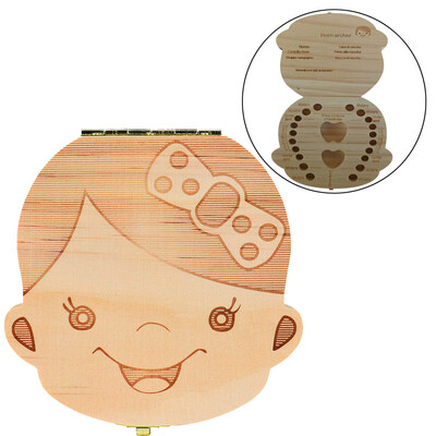 Siaonvr Tooth Box Organizer for Baby Milk Teeth Save Wood Storage Box for Kids Boy&Girl
Siaonvr Tooth Box Organizer for Baby Milk Teeth Save Wood Storage Box for Kids Boy&Girl