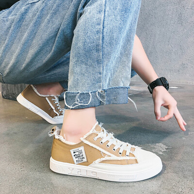 Summer Mens Shoes Korean Fashion Canvas Slipper Shoes Low-Up Leisure Fashion Shoes Autumn Flat-soled Cloth Shoes
Summer Mens Shoes Korean Fashion Canvas Slipper Shoes Low-Up Leisure Fashion Shoes Autumn Flat-soled Cloth Shoes