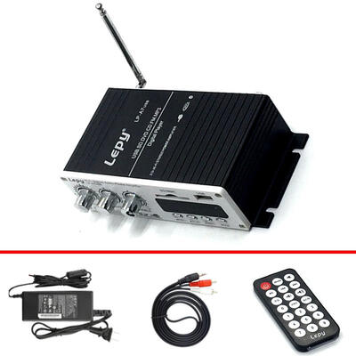Lepy LP - A7USB Bluetooth Power Amplifier W 12V 3A Power And Audio Cable FM SD USB MP3 Player For Home Car
Lepy LP - A7USB Bluetooth Power Amplifier W 12V 3A Power And Audio Cable FM SD USB MP3 Player For Home Car