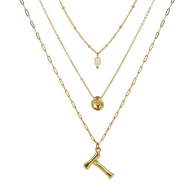 Natural Pearl Beads Fashion 26 Letter Necklaces Pendants alphabet Gold Color Choker Initial Necklace Women Girl Jewelry Collier
Natural Pearl Beads Fashion 26 Letter Necklaces Pendants alphabet Gold Color Choker Initial Necklace Women Girl Jewelry Collier