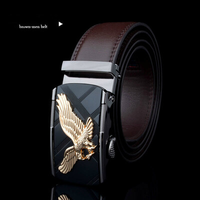 Designer belts for Men Eagle Metal Automatic Buckle Split Leather Waist belt for luxury fashion cowhide mens belt Novelty 35cm
Designer belts for Men Eagle Metal Automatic Buckle Split Leather Waist belt for luxury fashion cowhide mens belt Novelty 35cm