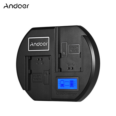Andoer Fast Battery Charger Dual-channel Camera Battery Charger Digital LCD Display USB Input for Sony NP-FZ100 Battery
Andoer Fast Battery Charger Dual-channel Camera Battery Charger Digital LCD Display USB Input for Sony NP-FZ100 Battery