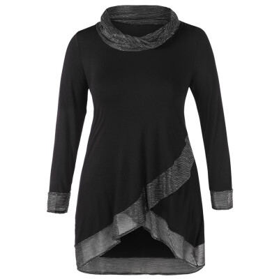 Starmoon Fashion Womens Casual Plus Size Cowl Neck Metallic Thread Blouse Top Shirt
Starmoon Fashion Womens Casual Plus Size Cowl Neck Metallic Thread Blouse Top Shirt