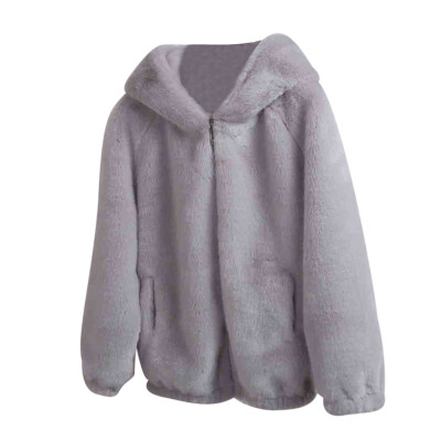 Roseonmyhand Women Winter Warm Thick Coat Solid Caps Hooded Wool Jacket Cardigan Loose Coat
Roseonmyhand Women Winter Warm Thick Coat Solid Caps Hooded Wool Jacket Cardigan Loose Coat