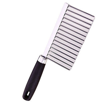 Potato Wavy Edged Cutter Stainless Steel Kitchen Gadget Vegetable Fruit Cutting Peeler Cooking Tools
Potato Wavy Edged Cutter Stainless Steel Kitchen Gadget Vegetable Fruit Cutting Peeler Cooking Tools