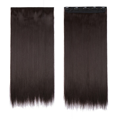 Synthetic Fiber Clips in on Hair Extension 34 Full Head One Piece 5 Clips Long Silky Straight Curly Wavy
Synthetic Fiber Clips in on Hair Extension 34 Full Head One Piece 5 Clips Long Silky Straight Curly Wavy