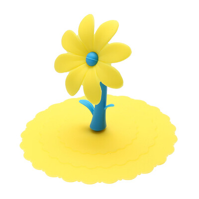 Sunflower Dustproof Reusable Silicone Cup Lid DIY Insulation Cup Cover 
Sunflower Dustproof Reusable Silicone Cup Lid DIY Insulation Cup Cover
