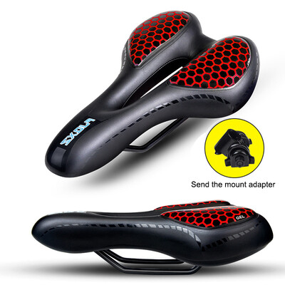 Bicycle Saddle Hollow Lightweight PU Leather Foam Steel Front Seat Mat Cushion Mountain Road Bike Cycling Accessories With Mount
Bicycle Saddle Hollow Lightweight PU Leather Foam Steel Front Seat Mat Cushion Mountain Road Bike Cycling Accessories With Mount