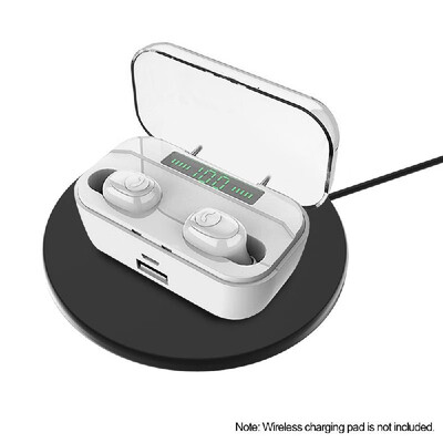 Wireless Bluetooth 50 Headphones Mini Invisible Earphone In-ear Music Headset Charging Box Hands-free with Mic
Wireless Bluetooth 50 Headphones Mini Invisible Earphone In-ear Music Headset Charging Box Hands-free with Mic