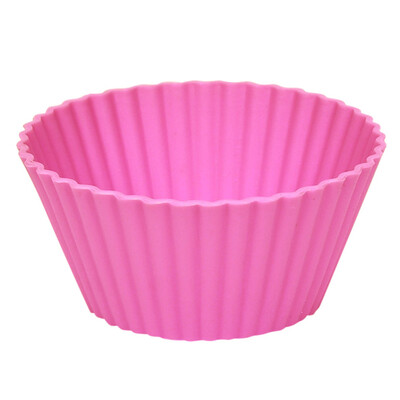 Gobestart Silicone Round Cup Cake Muffin Cupcake Cases Baking Cup Baking Moulds