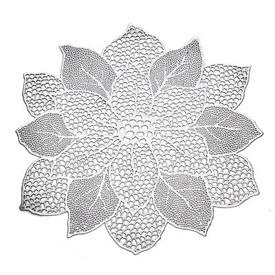 Placemat For Dining Table PVC Plastic Hollow Insulation Round Baroque Mediterranean Coaster Pads Table Bowl Mats Home Decor 38cm
Placemat For Dining Table PVC Plastic Hollow Insulation Round Baroque Mediterranean Coaster Pads Table Bowl Mats Home Decor 38cm