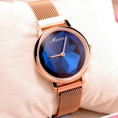MEIBIN Meibin genuine vibrato watch female luxury simple ladies watch big brand niche quartz watch
MEIBIN Meibin genuine vibrato watch female luxury simple ladies watch big brand niche quartz watch