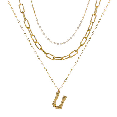 Tiny Pearl A-Z Fashion Personalized Letter Alphabet Pendant Necklace Gold Color Chain Initial Bib Charms For Women Jewelry
Tiny Pearl A-Z Fashion Personalized Letter Alphabet Pendant Necklace Gold Color Chain Initial Bib Charms For Women Jewelry