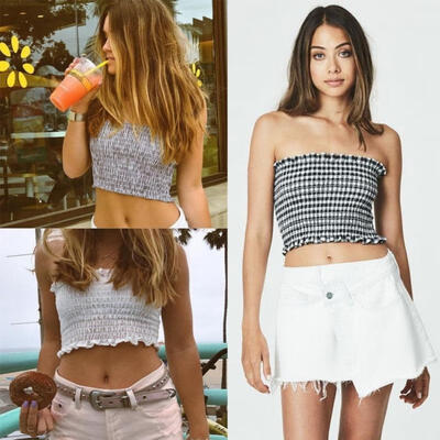 Women Bandage Off Shoulder T-Shirt Crop Tops Camisole Summer Casual Blouse Shirt
Women Bandage Off Shoulder T-Shirt Crop Tops Camisole Summer Casual Blouse Shirt