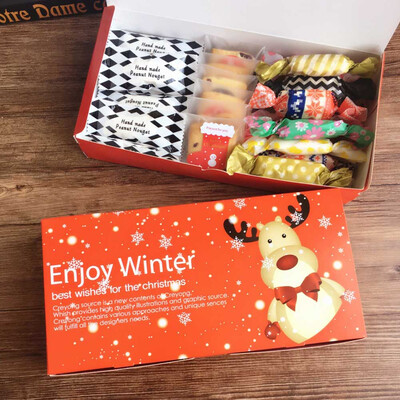 Cute Cartoon Christmas Cookie Packaging Red Cookie Package Bakery Box Kids Cardboard Boxes
Cute Cartoon Christmas Cookie Packaging Red Cookie Package Bakery Box Kids Cardboard Boxes