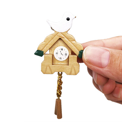 Siaonvr Exquisite Bird Wall Clock Miniature FOR 112 Dollhouse Living Room Decoration
Siaonvr Exquisite Bird Wall Clock Miniature FOR 112 Dollhouse Living Room Decoration