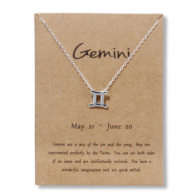 Card Fashion Jewelry 12 Constellation Pendant Necklace Astrology Gold Tone Chain Necklace For Women
Card Fashion Jewelry 12 Constellation Pendant Necklace Astrology Gold Tone Chain Necklace For Women