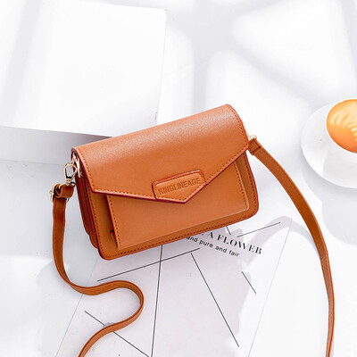 Ms Hong Kong Fengs new trendy Korean version of the fashion 100 retro womens bag single shoulder bag oblique satchel bag