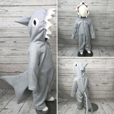 Newborn Infant Girl Boy Shark Costume Clothes Set Hoodie Romper Jumpsuit Outfits
Newborn Infant Girl Boy Shark Costume Clothes Set Hoodie Romper Jumpsuit Outfits