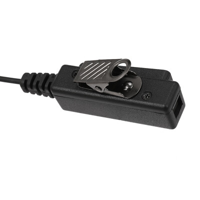 Walkie Talkie Heaphones Acoustic Air Tube Earpiece Headset with Big Mic PTT for Motorola Two Way Radio Walkie Talkie 2 Pin Plug