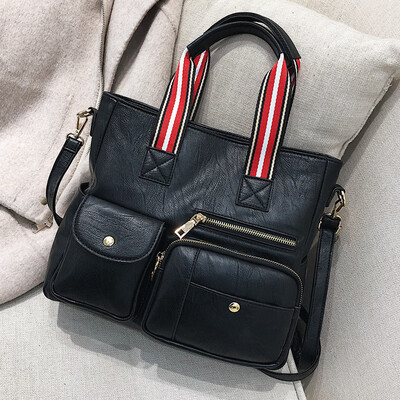 Large bag women 2019 new retro fashion handbags simple high-capacity shoulder diagonal Tote bag
Large bag women 2019 new retro fashion handbags simple high-capacity shoulder diagonal Tote bag