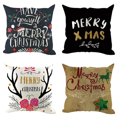 Siaonvr 4Pcs Christmas Pillow Cover Pillowcases Decorative Sofa Cushion Cover Decoration
Siaonvr 4Pcs Christmas Pillow Cover Pillowcases Decorative Sofa Cushion Cover Decoration