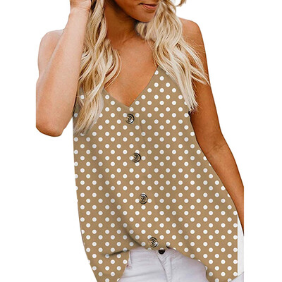 Starmoon Womens Button Down V Neck Strappy Print Tank Top Loose Casual Sleeveless Shirts
Starmoon Womens Button Down V Neck Strappy Print Tank Top Loose Casual Sleeveless Shirts