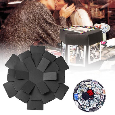 DIY Explosion Box Scrapbook Favor Box Photo Album Surprise Love Gift for Anniversary Birthday
DIY Explosion Box Scrapbook Favor Box Photo Album Surprise Love Gift for Anniversary Birthday