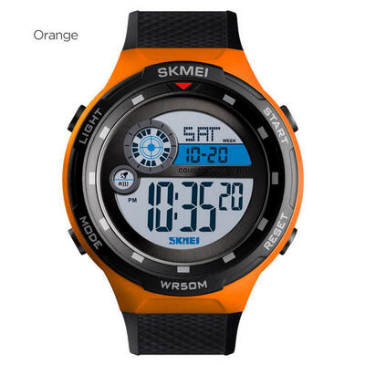 SKMEI Outdoor Digital Watch Waterpoof Sports Wristwatch With Back Light