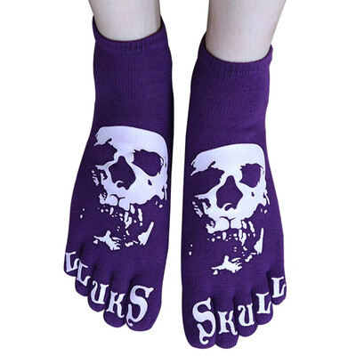 Men Funny Punk Gym Sports Skull Skeleton Cotton Five Finger Ankle Toe Socks Halloween Socks
Men Funny Punk Gym Sports Skull Skeleton Cotton Five Finger Ankle Toe Socks Halloween Socks