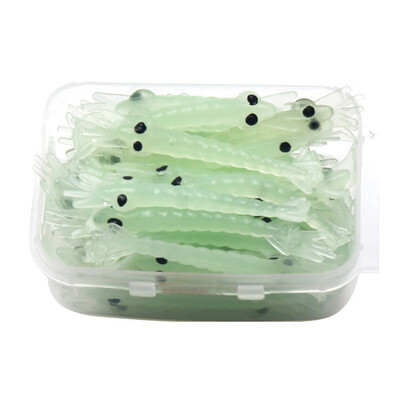 50pcs Fishing Lure Glow In The Dark Luminous Shrimp Bait Jigs Lure Soft Lure Worn Fake Lure Bait
50pcs Fishing Lure Glow In The Dark Luminous Shrimp Bait Jigs Lure Soft Lure Worn Fake Lure Bait