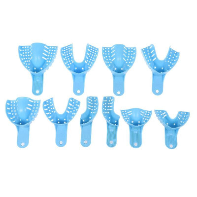 Set of 10PCS Dental Impression Trays Dental Supply Teeth Holder Plastic Dentist Tools
Set of 10PCS Dental Impression Trays Dental Supply Teeth Holder Plastic Dentist Tools