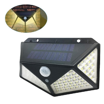 100LED Solar Light Motion Sensor Wall Lamp IP65 Water-resistant Outdoor Security Lighting Nightlight for Pathway Yard Garden Court
100LED Solar Light Motion Sensor Wall Lamp IP65 Water-resistant Outdoor Security Lighting Nightlight for Pathway Yard Garden Court