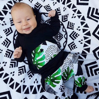 Fashion Newborn Infant Toddler Baby Boys Hoodie Tops Pants Home Outfits Set Clothes 2Pcs Set
Fashion Newborn Infant Toddler Baby Boys Hoodie Tops Pants Home Outfits Set Clothes 2Pcs Set