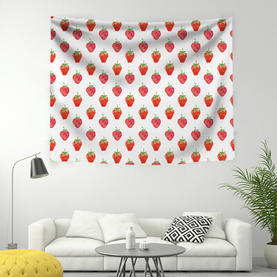 Toponeto Strawberry Tapestry Living Room Bedroom Decorative Painting Fabric Wall Painting
Toponeto Strawberry Tapestry Living Room Bedroom Decorative Painting Fabric Wall Painting
