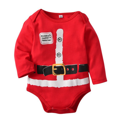 Red Christmas Newborn Baby Rompers Baby Boy Girl Clothes Santa Long Sleeve Cartoon Cute Girl Jumpsuits Fashion Boy Rompers
Red Christmas Newborn Baby Rompers Baby Boy Girl Clothes Santa Long Sleeve Cartoon Cute Girl Jumpsuits Fashion Boy Rompers