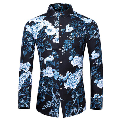 Tailored Mens Fashion Hawaiian Style Leisure Printing Long-sleeved Shirt Tops Blouse
Tailored Mens Fashion Hawaiian Style Leisure Printing Long-sleeved Shirt Tops Blouse
