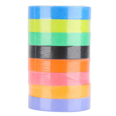Greensen 8pcs Pure Color Student Mini Adhesive Tape Roll Office Stationery Masking Tape
Greensen 8pcs Pure Color Student Mini Adhesive Tape Roll Office Stationery Masking Tape