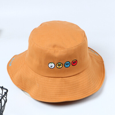 Fishermans hat womans Japanese alphabet Spring&Summer Korean hat mans cartoon recreational pot hat sunhat tide
Fishermans hat womans Japanese alphabet Spring&Summer Korean hat mans cartoon recreational pot hat sunhat tide