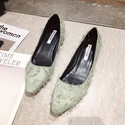 Single shoes womens high heels autumn tide shoes Joker pointed shallow mouth thick heel girl night shoes
Single shoes womens high heels autumn tide shoes Joker pointed shallow mouth thick heel girl night shoes