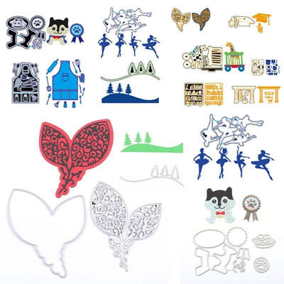 DIY Metal Cutting Dies Stencil Scrapbook Cards Album Paper Embossing Craft Decor
DIY Metal Cutting Dies Stencil Scrapbook Cards Album Paper Embossing Craft Decor
