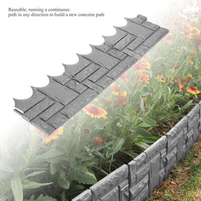 Greensen 6pcs Garden Simulated Brick Cement Fence Stone Mold Concrete Flower Courtyard Lawn Mould Maker
Greensen 6pcs Garden Simulated Brick Cement Fence Stone Mold Concrete Flower Courtyard Lawn Mould Maker