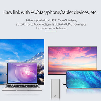 Netac 1TB Type-c USB 31 Portable Solid State Disk Z8 PSSD Shock-proof Durable Disk Gen 2 High Speed
Netac 1TB Type-c USB 31 Portable Solid State Disk Z8 PSSD Shock-proof Durable Disk Gen 2 High Speed