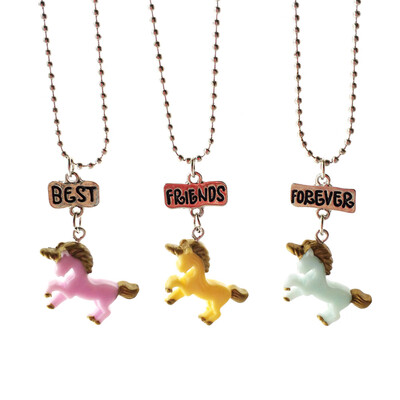 Best Friend Forever Unicorn Pendant Necklace Chain Necklace Jewelry Christmas Gifts
Best Friend Forever Unicorn Pendant Necklace Chain Necklace Jewelry Christmas Gifts